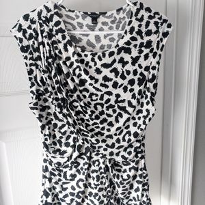 Ann Taylor Large Leopard Top